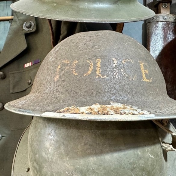 WW2 Police Helmet 18